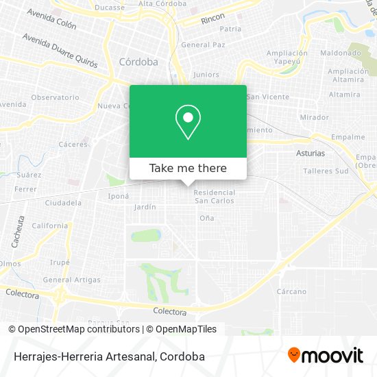 Mapa de Herrajes-Herreria Artesanal