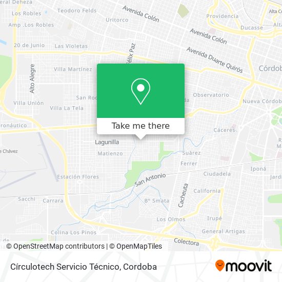 Mapa de Círculotech Servicio Técnico