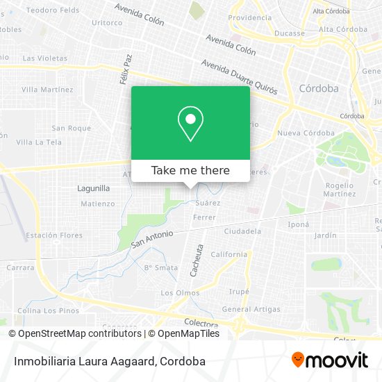 Inmobiliaria Laura Aagaard map