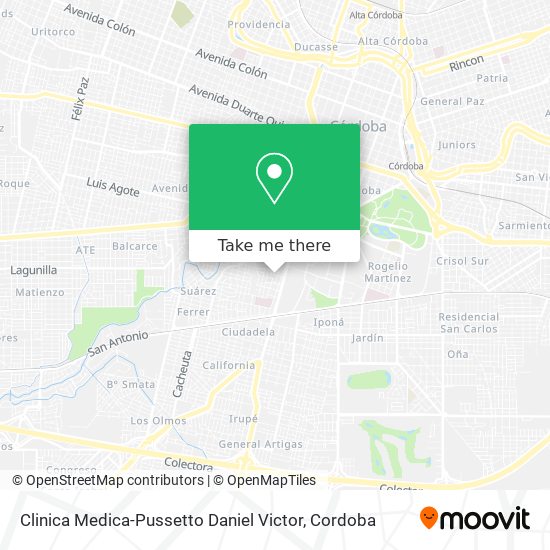Mapa de Clinica Medica-Pussetto Daniel Victor
