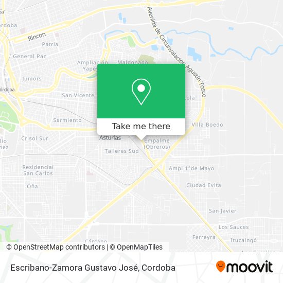 Mapa de Escribano-Zamora Gustavo José