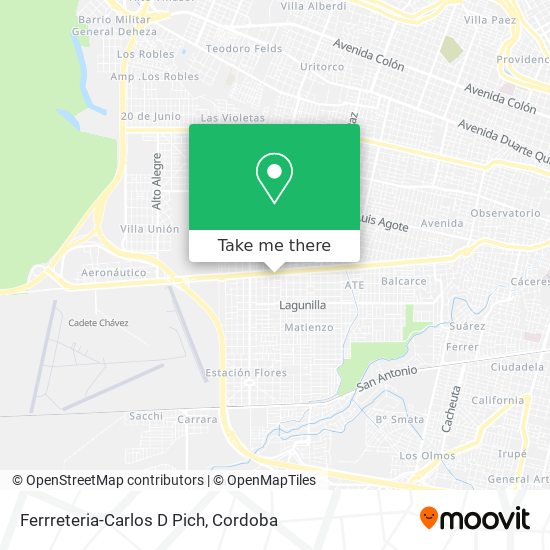 Ferrreteria-Carlos D Pich map