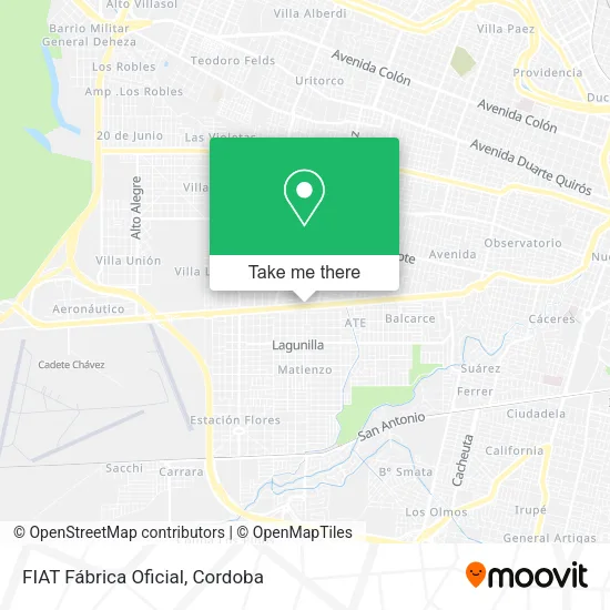 FIAT Fábrica Oficial map