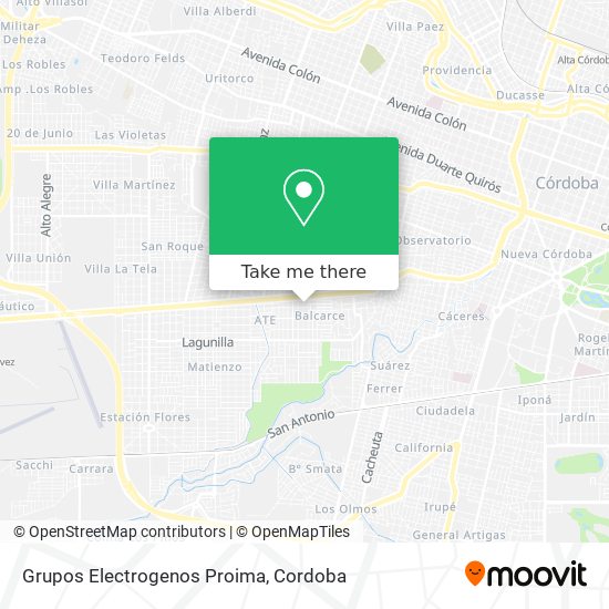 Grupos Electrogenos Proima map