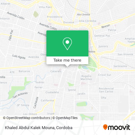 Khaled Abdul Kalek Mouna map