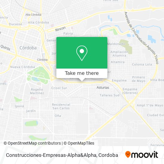 Construcciones-Empresas-Alpha&Alpha map