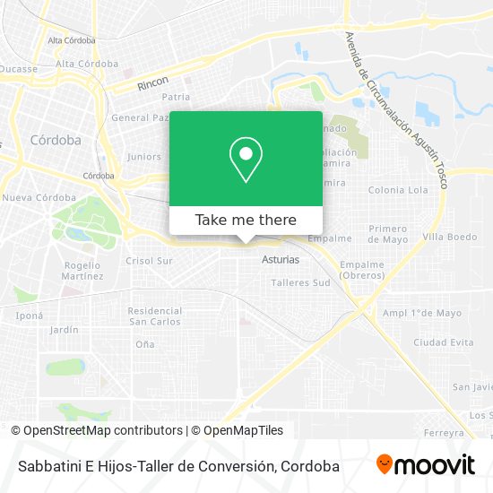 Sabbatini E Hijos-Taller de Conversión map