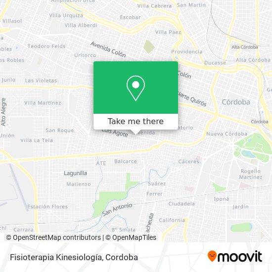 Mapa de Fisioterapia Kinesiología