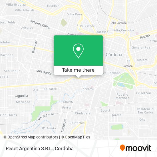 Mapa de Reset Argentina S.R.L.