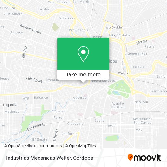 Industrias Mecanicas Welter map