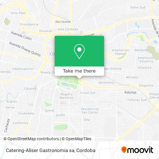 Catering-Aliser Gastronomia sa map