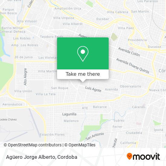 Agüero Jorge Alberto map