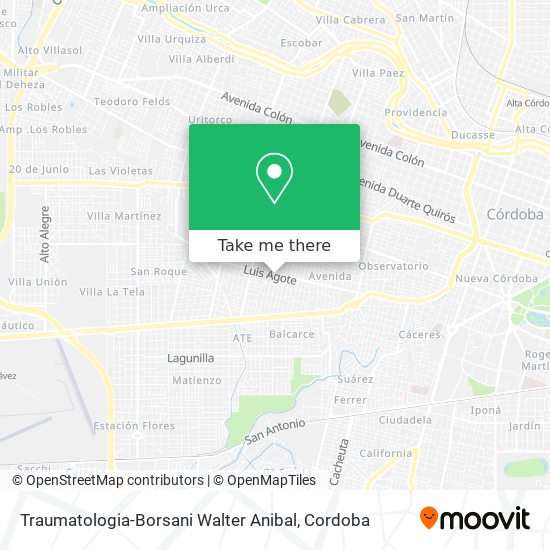 Mapa de Traumatologia-Borsani Walter Anibal