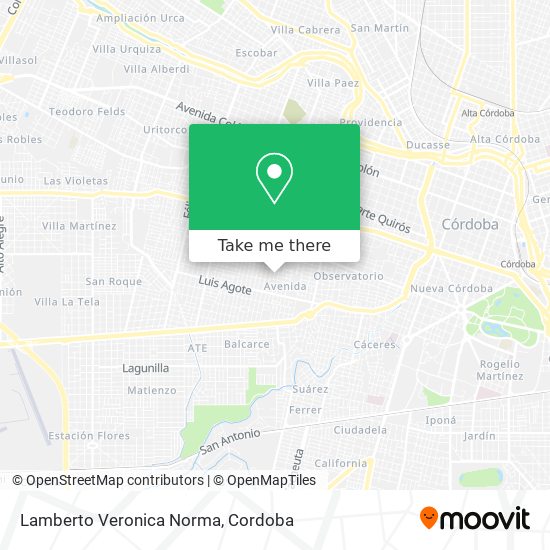 Mapa de Lamberto Veronica Norma