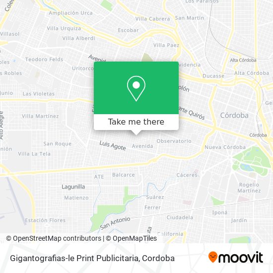 Mapa de Gigantografias-le Print Publicitaria