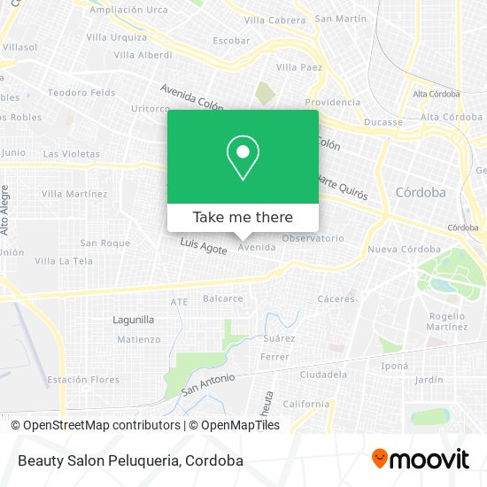 Beauty Salon Peluqueria map