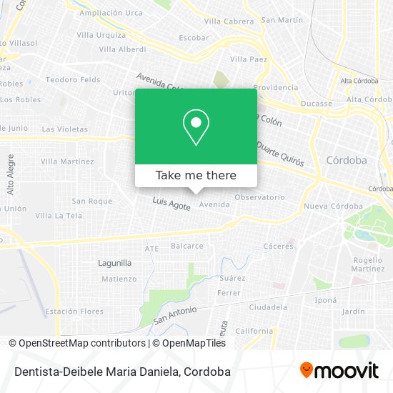 Dentista-Deibele Maria Daniela map
