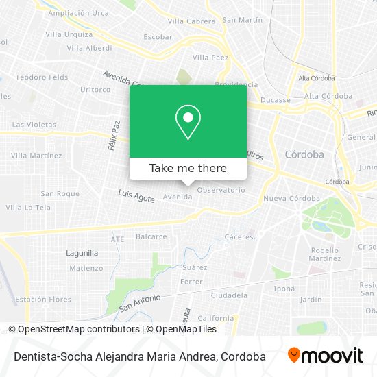 Mapa de Dentista-Socha Alejandra Maria Andrea