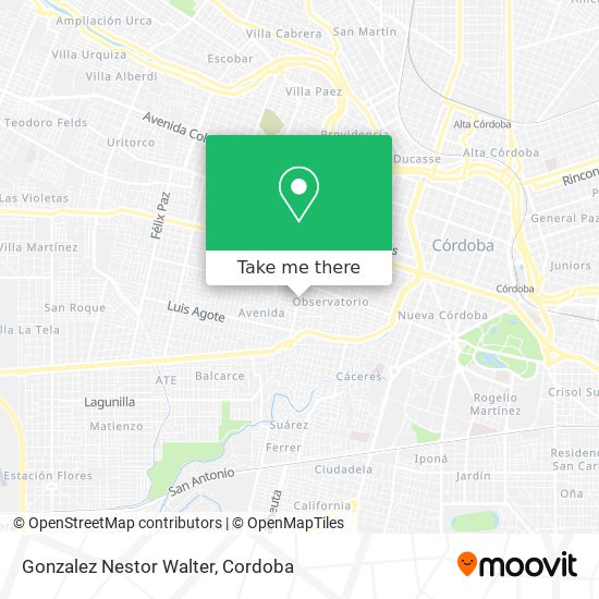 Gonzalez Nestor Walter map