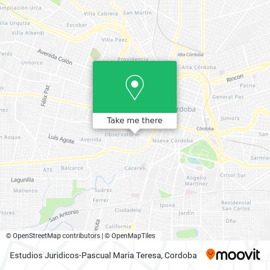 Mapa de Estudios Juridicos-Pascual Maria Teresa