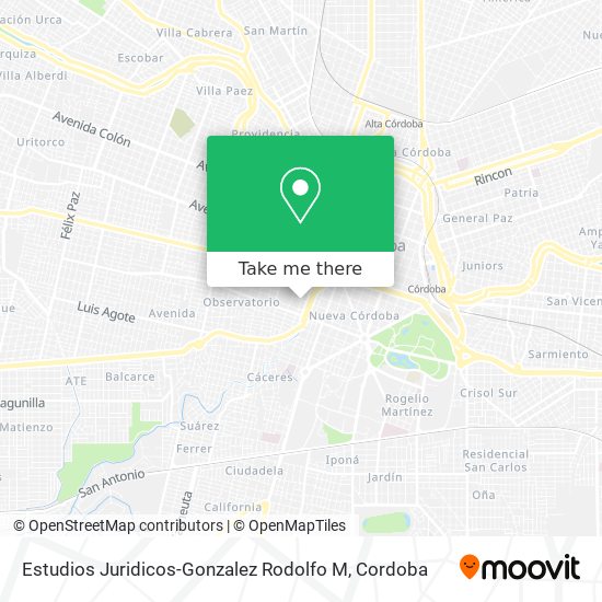 Estudios Juridicos-Gonzalez Rodolfo M map