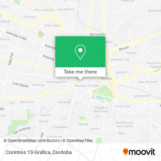 Mapa de Corintios 13-Gráfica