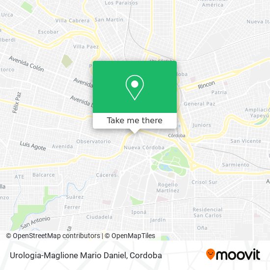 Mapa de Urologia-Maglione Mario Daniel