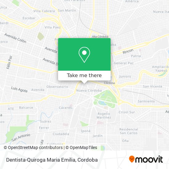 Mapa de Dentista-Quiroga Maria Emilia