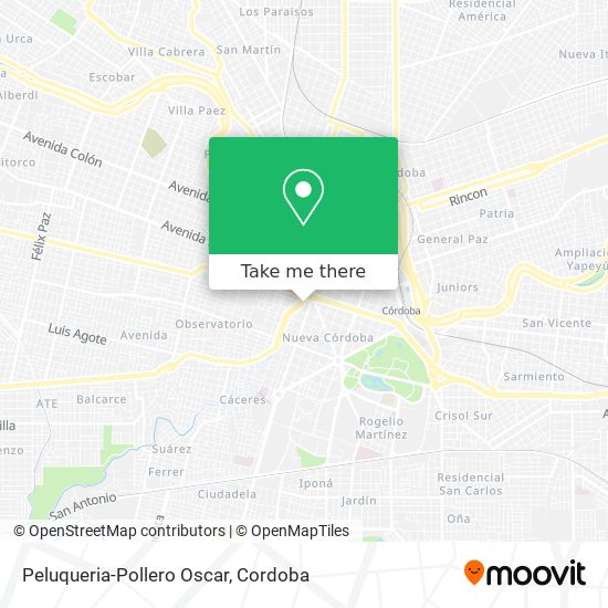 Peluqueria-Pollero Oscar map
