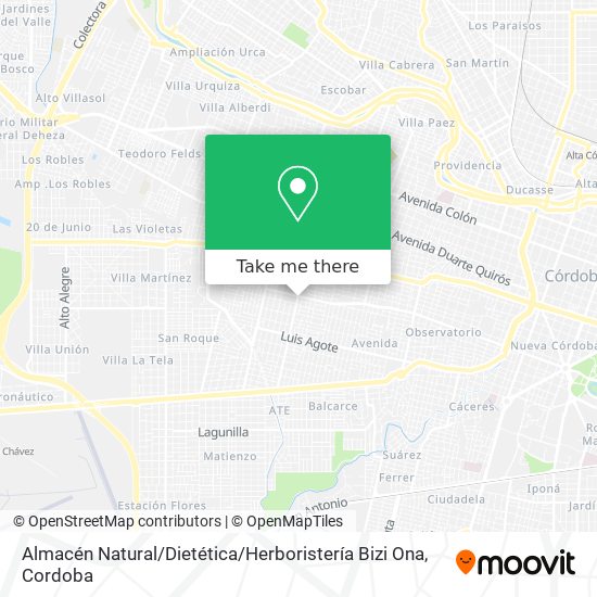 Almacén Natural / Dietética / Herboristería Bizi Ona map