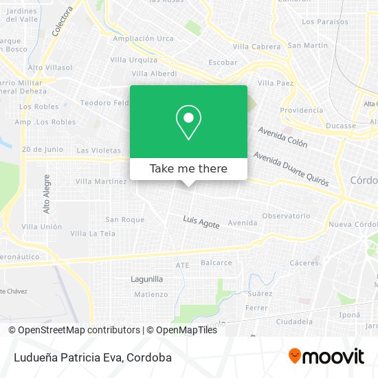 Ludueña Patricia Eva map