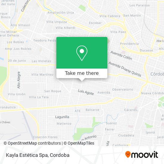 Kayla Estética Spa map