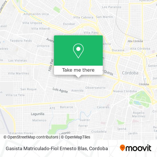 Gasista Matriculado-Fiol Ernesto Blas map