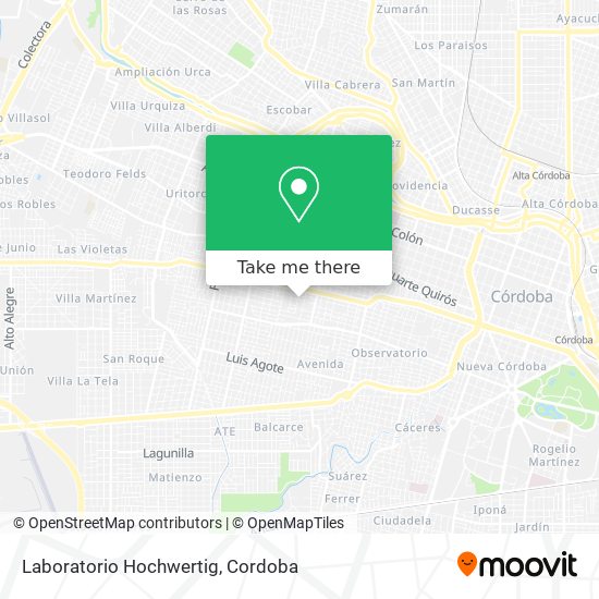Laboratorio Hochwertig map