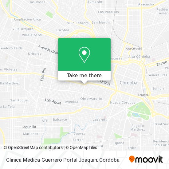Clinica Medica-Guerrero Portal Joaquin map