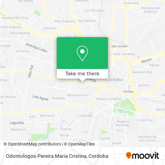 Mapa de Odontologos-Pereira Maria Cristina