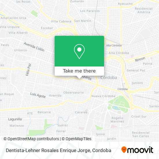 Mapa de Dentista-Lehner Rosales Enrique Jorge