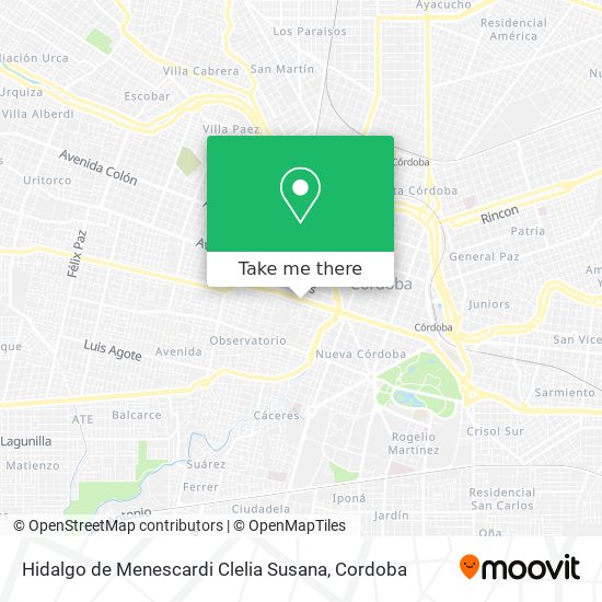 Mapa de Hidalgo de Menescardi Clelia Susana