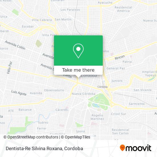 Mapa de Dentista-Re Silvina Roxana