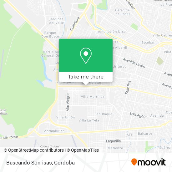 Mapa de Buscando Sonrisas
