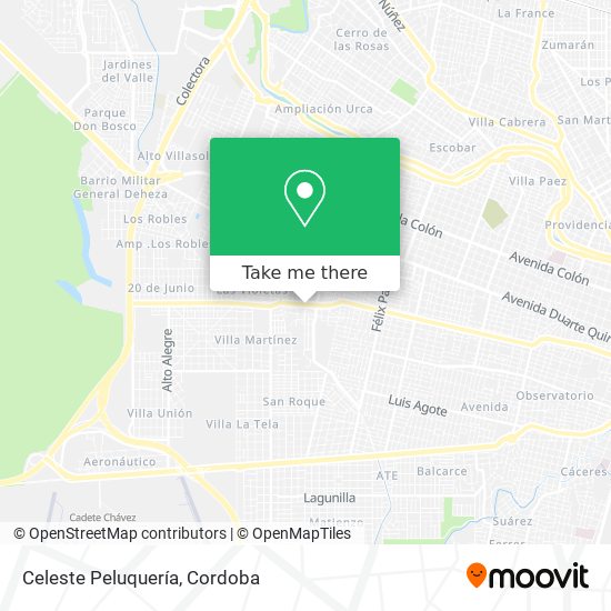 Mapa de Celeste Peluquería