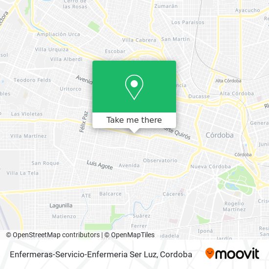 Enfermeras-Servicio-Enfermeria Ser Luz map