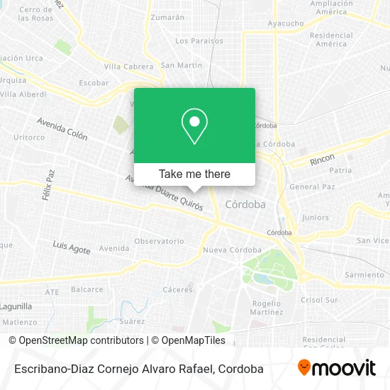 Escribano-Diaz Cornejo Alvaro Rafael map