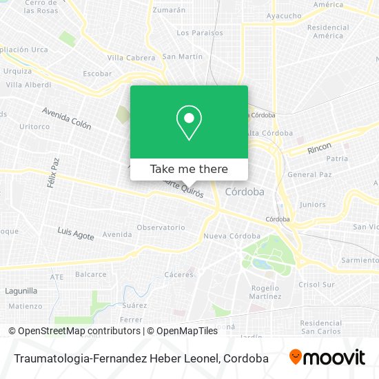 Traumatologia-Fernandez Heber Leonel map