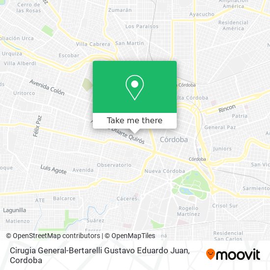Cirugia General-Bertarelli Gustavo Eduardo Juan map