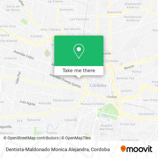 Mapa de Dentista-Maldonado Monica Alejandra