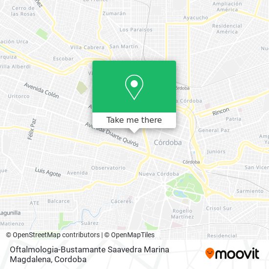 Oftalmologia-Bustamante Saavedra Marina Magdalena map