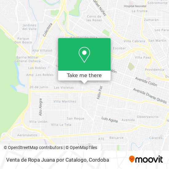 How to get to Venta de Ropa Juana por Catalogo in Capital by