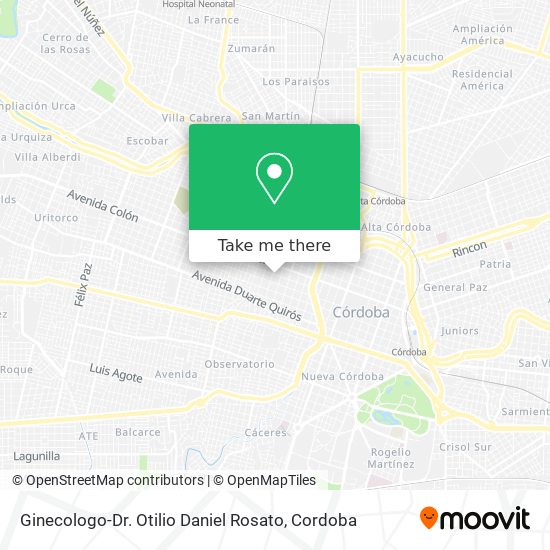 Ginecologo-Dr. Otilio Daniel Rosato map