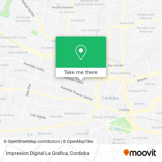 Impresion Digital-La Grafica map